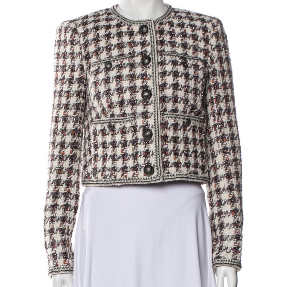 Women's Cirtane Houndstooth Tweed Jacket